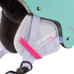 Hot Casque Android Junior Turquoise Neon Pink Enfant Casques Enfant