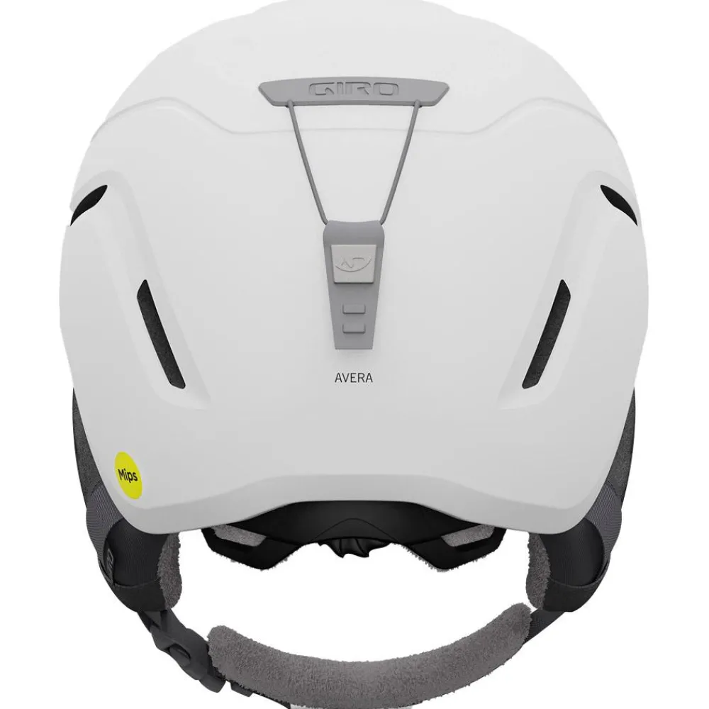 Casque Avera Mips Matte White Femme Casques Femme