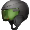 New Casque visière Revent Gt Amid Visor Hd Photo Black Green Gold Femme Casques Avec Visière|Casques Femme