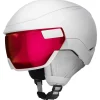 Outlet Casque visière Revent Gt Amid Visor Hd White Leather Red Femme Casques Avec Visière|Casques Femme