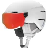 Casques Femme|Casques Homme<Atomic Casque visière Savor Visor Photo White Heather Red