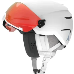 Casques Femme|Casques Homme<Atomic Casque visière Savor Visor Photo White Heather Red