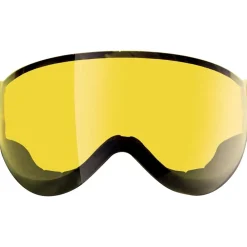 Casques Avec Visière|Casques Femme<AZR Casque visière Orion Visor Cramberry Mat Gris Miroir + Yellow Visor
