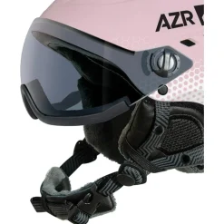 Outlet Casque visière Pluton Visor Mat Rose Blanc Gris Mirror Femme Casques Avec Visière|Casques Femme