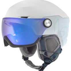 Outlet Casque visière V-Ryft Pure Pearl Matte Photochromic Blue Femme Casques Avec Visière|Casques Femme