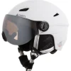 Casques Homme|Casques Avec Visière<Cairn Casque visière Electron Visor Mat White