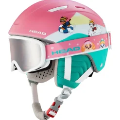 Clearance Casque visière Maja Set Paw Silver Red Enfant Casques Avec Visière|Casques Enfant