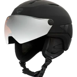 Casques Avec Visière|Casques Homme<Rossignol Casque visière Fit Visor Impacts Black Orange Silver Mirror