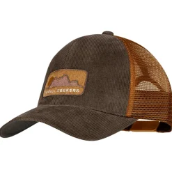 Casquettes<Buff Casquette Explore Trucker Cap Rhoes Brown