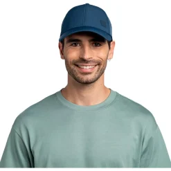 Casquettes<Buff Casquette Summit Cap Solid Night Blue