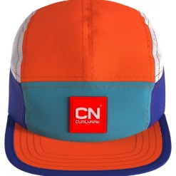 Online Casquette 5 Pans Orange Blue Casquettes