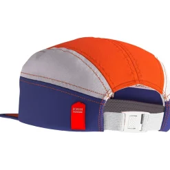 Online Casquette 5 Pans Orange Blue Casquettes