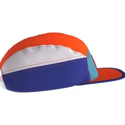 Online Casquette 5 Pans Orange Blue Casquettes