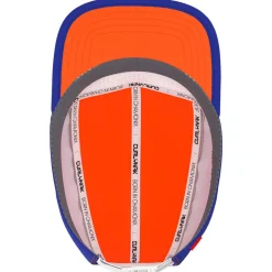 Online Casquette 5 Pans Orange Blue Casquettes