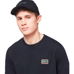 Outlet Casquette 6 Panel Stretch Metallic Hat Blackout Casquettes