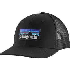 Discount Casquette P-6 Logo Trucker Hat Black Casquettes