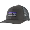 New Casquette P-6 Logo Trucker Hat Forge Grey Casquettes