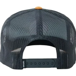 Outlet Casquette Routine Curve Trucker Black Tan Casquettes