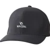 Casquettes<Rip Curl Casquette Vaporcool Delta Flexfit Cap Black