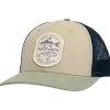 Casquettes<Salty Crew Casquette Baited Retro Trucker Oil Green Blue