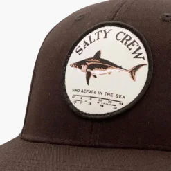 Casquettes<Salty Crew Casquette Bruce 6 Panel Kids Black