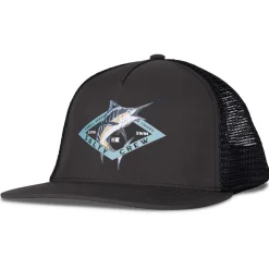 Casquettes<Salty Crew Casquette Diamond Marlin Boys Trucker Black