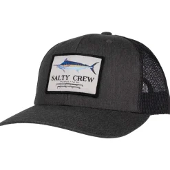 Casquettes<Salty Crew Casquette Marlin Mount Retro Trucker Dark Heather Grey