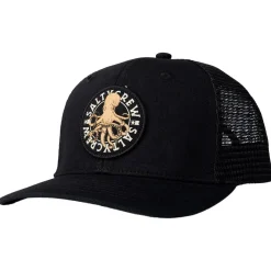 Clearance Casquette Tentacles Retro Trucker Black Casquettes