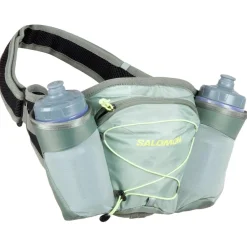 Ceinture De Trail<Salomon Ceinture Running Cross Belt 2 Bottles Green Milieu Agave Green Sharp Green
