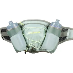 Ceinture De Trail<Salomon Ceinture Running Cross Belt 2 Bottles Green Milieu Agave Green Sharp Green