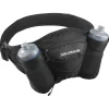 Clearance Ceinture Running Cross Belt 2 Bottles Black Ceinture De Trail