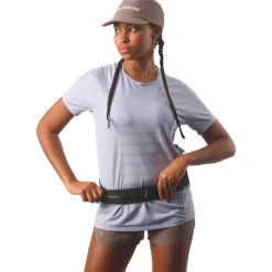 Clearance Ceinture Running Cross Belt 2 Bottles Black Ceinture De Trail