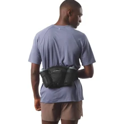 Clearance Ceinture Running Cross Belt 2 Bottles Black Ceinture De Trail