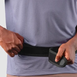 Clearance Ceinture Running Cross Belt 2 Bottles Black Ceinture De Trail