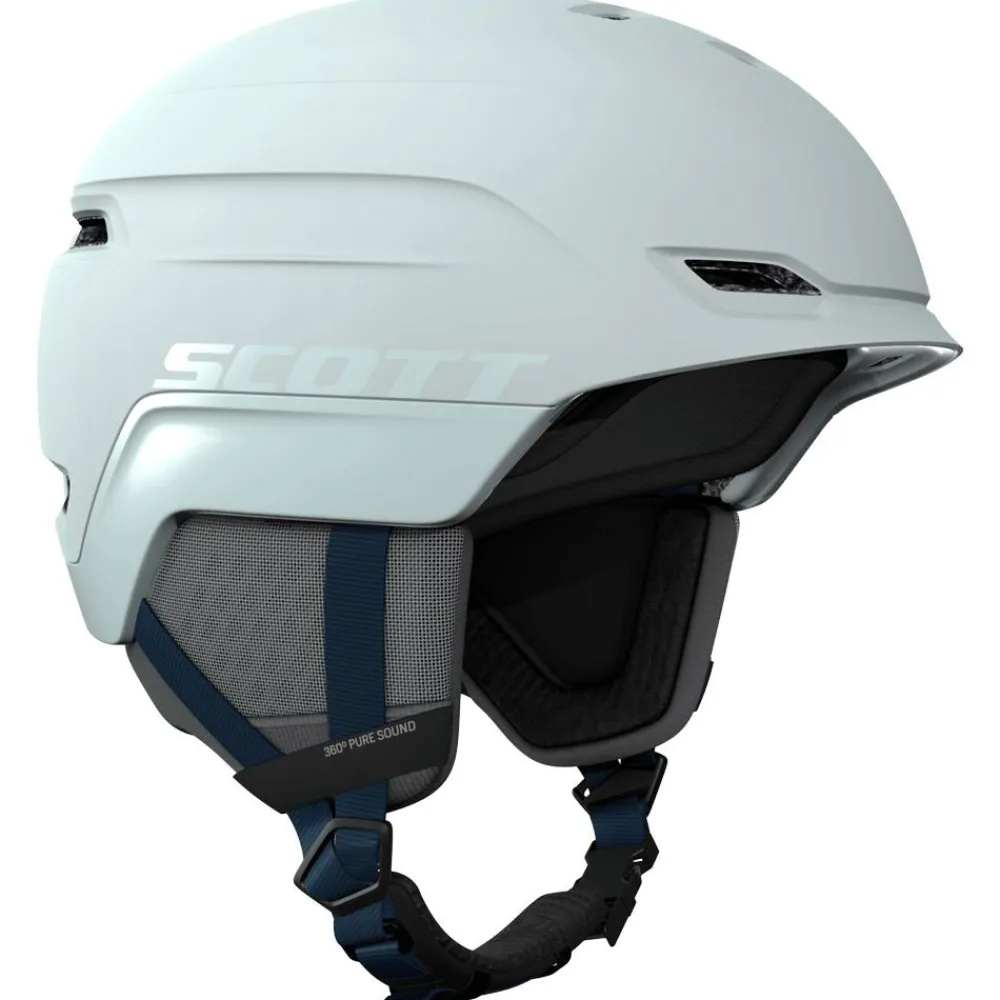 Pack Casque + Masque<Scott Chase 2 Glace Blue + masque