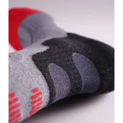 Chauffage Pied<Lenz Chauffage pied Heat Sock 5.1 Toe Cap Slim Fit Gris Rouge
