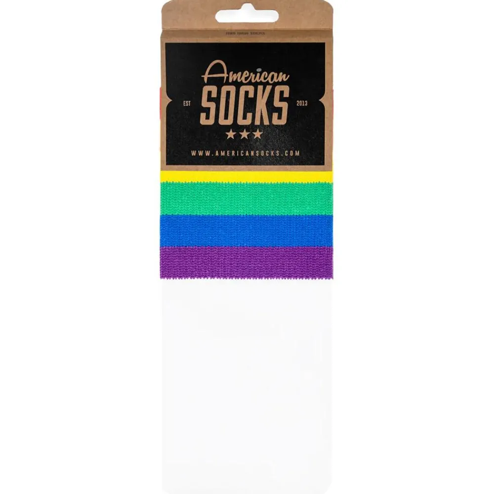 Chaussettes Lifestyle<American Socks Chaussettes The Classics Mid High Rainbow Pride