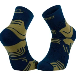 Chaussettes De Randonnée<Bv Sport Chaussettes Gr Trek Socks Mid Lyocell Navy Kaki