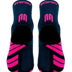 Chaussettes Trail<Bv Sport Chaussettes Trail Socks Ultra Mid Bleu Rose