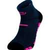 Sale Chaussettes Trail Socks Ultra Low Marine Rose Chaussettes Trail
