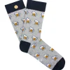 Chaussettes Men's Socks Classic Léopold & Zoé (Grey) Chaussettes Lifestyle