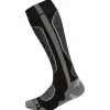 Hot Chaussettes Spirit Black Grey Chaussettes Ski