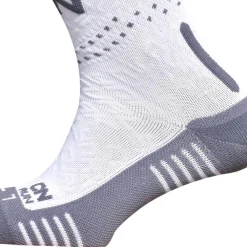 Chaussettes Trail<Curlynak Chaussettes Run Speed Blanc Gris