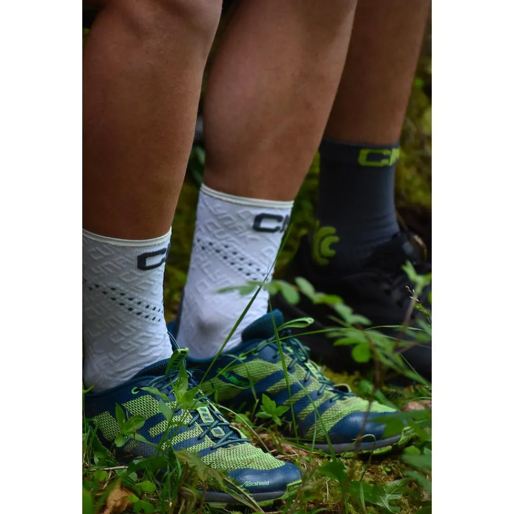 Chaussettes Run Stab Blanc Chaussettes Trail