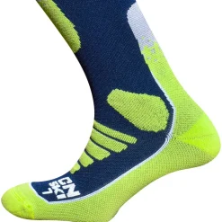 Best Chaussettes Ski Explore Gris Vert Fluo Chaussettes Ski