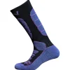 Chaussettes Ski Comfort Women Noir Violet Chaussettes Ski