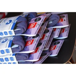Chaussettes Ski Comfort Women Noir Violet Chaussettes Ski