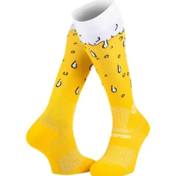 Discount Chaussettes de compression Trail Compression Bière Blonde Orthèse Et Compression