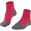 Chaussettes Tk5 Short Women Rose Chaussettes De Randonnée