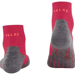 Chaussettes Tk5 Short Women Rose Chaussettes De Randonnée